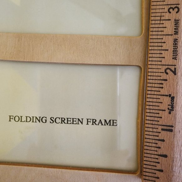 Picture Frame - Photo Screen Divider Style, Accordion, 7 photo spaces avail New - Picture 13 of 14